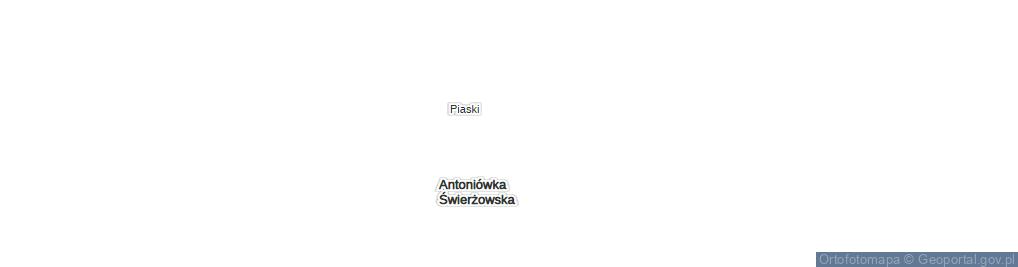 Zdjęcie satelitarne Antoniówka Świerżowska ul.